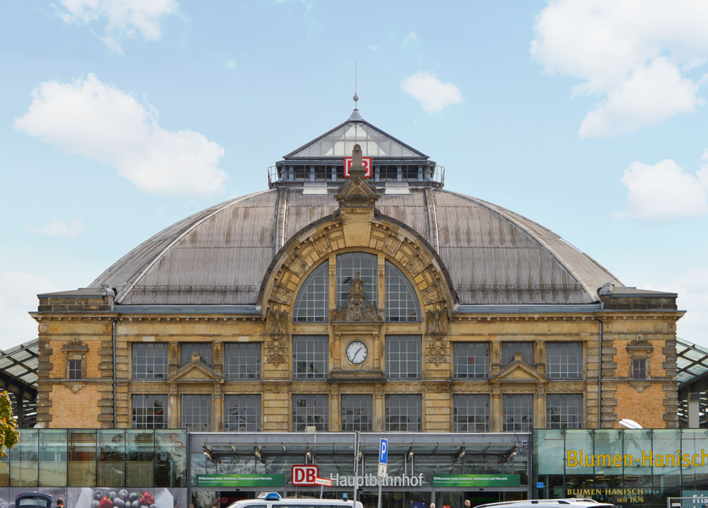 Bahnhof Halle Ist-Zustand